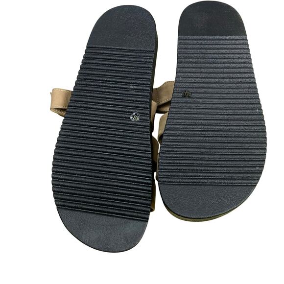 Steve Madden Mayven Women’s Brown Leather Slide Sandals Size 10 NWOT - Picture 5 of 7